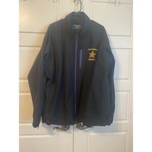 Boathouse Sports Hardin Simmons University Jacket 2XL XXL Full Zip Black Purple